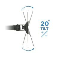 Mount-It! MI-02-223 Swivel Full Motion Articulating Tilting TV Wall Mount, Computer Monitor Mount, Corner Bracket... N9