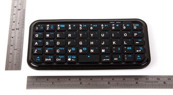 DURAGADGET Handy Portable Wireless Mini Keyboard with Wireless Bluetooth Technology for the NEW Apple iPhone 6... N4