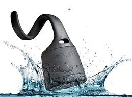 BOOM Swimmer DUO - Dirt, Shock, Waterproof Bluetooth Speaker with Stereo Pairing (Blue) N34