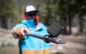BOOM Swimmer DUO - Dirt, Shock, Waterproof Bluetooth Speaker with Stereo Pairing (Blue) N37