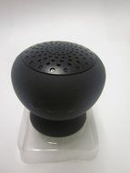 Mushroom Mini Bluetooth Speaker Wireless Waterproof Silicon Suction Black