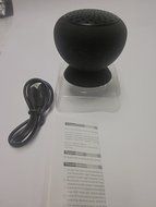 Mushroom Mini Bluetooth Speaker Wireless Waterproof Silicon Suction Black N3