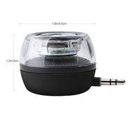 Koolertron Smartphone 3.5mm Aux Audio Jack Plug in Line-in Speaker Mini Compact Round Shape Powerful Clear Bass... N4
