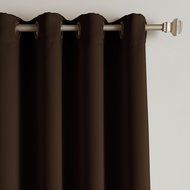 Best Home Fashion Premium Thermal Insulated Blackout Curtains - Antique Bronze Grommet Top - Royal Blue - 52"W... N9