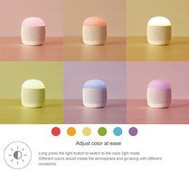 Emoi Portable Leaf Mini Bluetooth Speaker, Wireless 3W NdFeB 82DB Music Player, 360 Sound Quality w/ Passive Radiator... N10