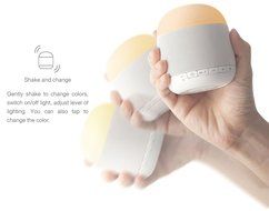 Emoi Portable Leaf Mini Bluetooth Speaker, Wireless 3W NdFeB 82DB Music Player, 360 Sound Quality w/ Passive Radiator... N11