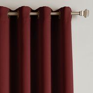 Best Home Fashion Premium Thermal Insulated Blackout Curtains - Antique Bronze Grommet Top - Royal Blue - 52"W... N51
