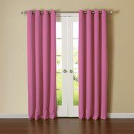 Best Home Fashion Premium Thermal Insulated Blackout Curtains - Antique Bronze Grommet Top - Royal Blue - 52"W... N75