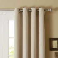 Best Home Fashion Premium Thermal Insulated Blackout Curtains - Antique Bronze Grommet Top - Royal Blue - 52"W... N109