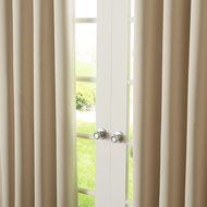 Best Home Fashion Premium Thermal Insulated Blackout Curtains - Antique Bronze Grommet Top - Royal Blue - 52"W... N110