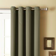 Best Home Fashion Premium Thermal Insulated Blackout Curtains - Antique Bronze Grommet Top - Royal Blue - 52"W... N116