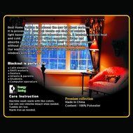Best Home Fashion Premium Thermal Insulated Blackout Curtains - Antique Bronze Grommet Top - Royal Blue - 52"W... N123