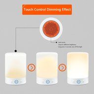 Wireless Bluetooth Speakers,W-inds Portable Multifunctional Bluetooth Speaker with Smart Touch LED Mood Lamp,... N6