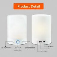 Wireless Bluetooth Speakers,W-inds Portable Multifunctional Bluetooth Speaker with Smart Touch LED Mood Lamp,... N7