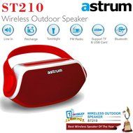 Astrum ST210 Portable Outdoor Wireless Bluetooth Speaker - HD Sound w Built-in Mic, FM Radio, Torchlight, Power...