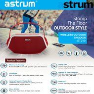 Astrum ST210 Portable Outdoor Wireless Bluetooth Speaker - HD Sound w Built-in Mic, FM Radio, Torchlight, Power... N2