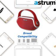 Astrum ST210 Portable Outdoor Wireless Bluetooth Speaker - HD Sound w Built-in Mic, FM Radio, Torchlight, Power... N4