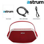 Astrum ST210 Portable Outdoor Wireless Bluetooth Speaker - HD Sound w Built-in Mic, FM Radio, Torchlight, Power... N5