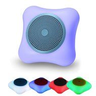 Mini Bluetooth Speakers With Colorful Light By BOOMER VIVI Wireless Portable Speaker Changing Color Light for...