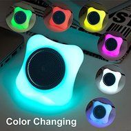 Mini Bluetooth Speakers With Colorful Light By BOOMER VIVI Wireless Portable Speaker Changing Color Light for... N4