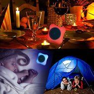Mini Bluetooth Speakers With Colorful Light By BOOMER VIVI Wireless Portable Speaker Changing Color Light for... N6