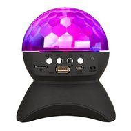 Colorful LED Strobe Speaker Dolida Multi Changing Color Rotating Crystal Bulb Wireless Bluetooth Stage Party Light...
