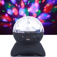 Colorful LED Strobe Speaker Dolida Multi Changing Color Rotating Crystal Bulb Wireless Bluetooth Stage Party Light... N3