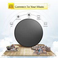 Jemma A10 Bluetooth Speaker Wireless Portable LED Metal Crystal Clear Sound Loud Volume More Bass Hand Free with... N4