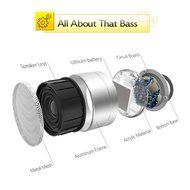 Jemma A10 Bluetooth Speaker Wireless Portable LED Metal Crystal Clear Sound Loud Volume More Bass Hand Free with... N10
