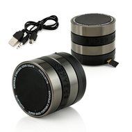 GEARONIC TM Camera Lens Shaped Mini Super BASS Portable Bluetooth Wireless Nano Speaker Handsfree For iPhone Samsung...