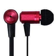 3.5mm Stereo Fashion Generous Design In-ear phones Cover For iPhone Color Red
