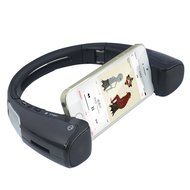 Cowin iStage Mini Portable Bluetooth Speaker Stand for Phone - Black N2