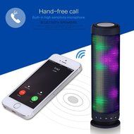 Bluetooth Speakers Invoat 10W Portable Wireless Bluetooth 5 Flash LED Color with Build in Microphone Multi-function... N4