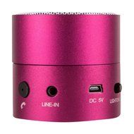 Sizzle Wireless Mobile Bluetooth Speaker, Pink N6