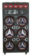 QFX SBX-410601BTS Speaker with Disco Lights &amp; Fog Machine