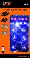 QFX SBX-410601BTS Speaker with Disco Lights &amp; Fog Machine N2