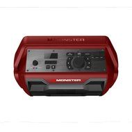Monster NOMAD Portable Indoor/Outdoor Water Resistant Wireless Speaker - Crimson Red N2
