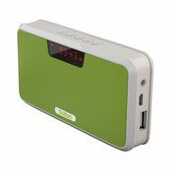 Rolton E300 Multi-functional Portable Wireless Bluetooth Stereo Speaker with Power Bank, FM Radio (Blue) N15