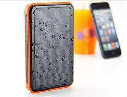 YOUNGFLY High Power Storage Travel Charger Solar Panel Power Bank With LED for Phone N7
