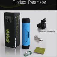 Desxz Wireless Bluetooth Speaker and 4000mah Power Bank LED light for Outdoor Sport and 3IN 1 Function Waterproof... N8