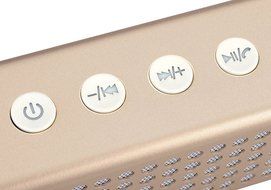 20 Watt Bluetooth Speaker + Power Bank - 4400mAh Battery, Bluetooth 2.1+EDR, Hands Free, Micro SD Card Slot, Aux... N4