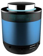 QFX BT-45 Portable Bluetooth Rechargeble Speaker with Microphone (Blue)