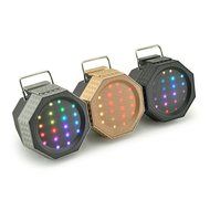 Bluetooth Speaker With Intelligent spectrum LED Light BOOMER VIVI Wireless V4.0 Bluetooth Eco Speaker HiFi Subwoofer... N2