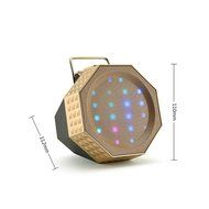 Bluetooth Speaker With Intelligent spectrum LED Light BOOMER VIVI Wireless V4.0 Bluetooth Eco Speaker HiFi Subwoofer... N4