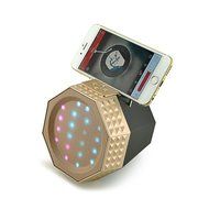 Bluetooth Speaker With Intelligent spectrum LED Light BOOMER VIVI Wireless V4.0 Bluetooth Eco Speaker HiFi Subwoofer... N6