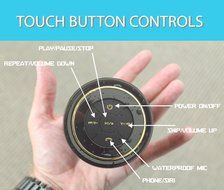 Superior Sounds BT-W110 Waterproof &amp; Portable Bluetooth Shower Speaker with Built-in Mini Mic N2