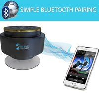 Superior Sounds BT-W110 Waterproof &amp; Portable Bluetooth Shower Speaker with Built-in Mini Mic N5