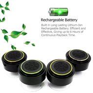 Superior Sounds BT-W110 Waterproof &amp; Portable Bluetooth Shower Speaker with Built-in Mini Mic N6