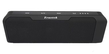 Truetek Products High Quality Bluetooth Speaker - 6 Watt 2.1 Sound-Modified Clear Voice Prompts for Each Function...