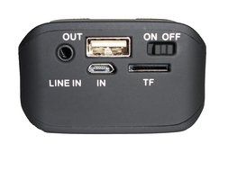 Truetek Products High Quality Bluetooth Speaker - 6 Watt 2.1 Sound-Modified Clear Voice Prompts for Each Function... N4